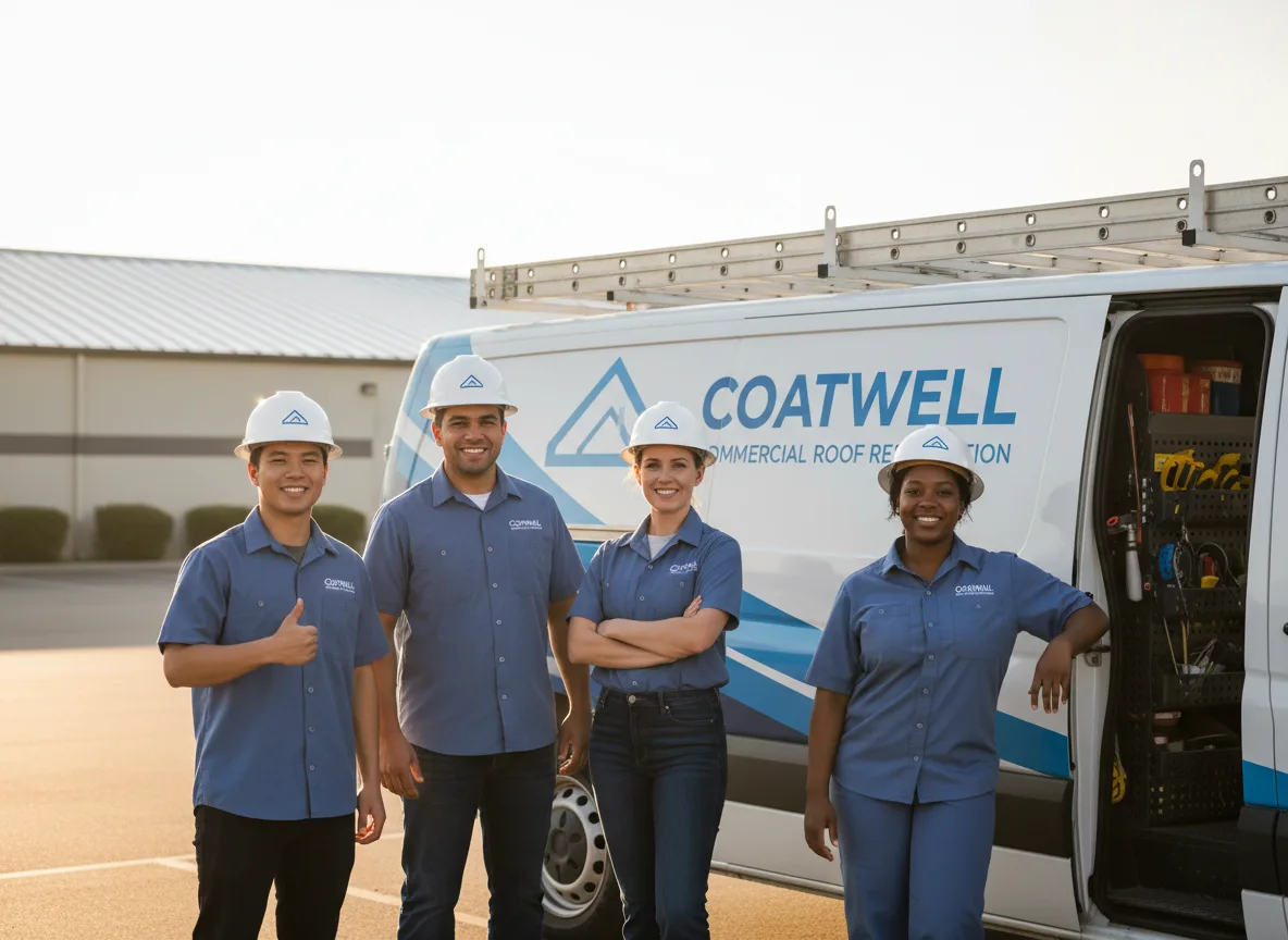 Commercial roof coating company in Saint Georges, DE